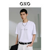 GXG白色圆领短袖T恤G24X442027 商品缩略图0
