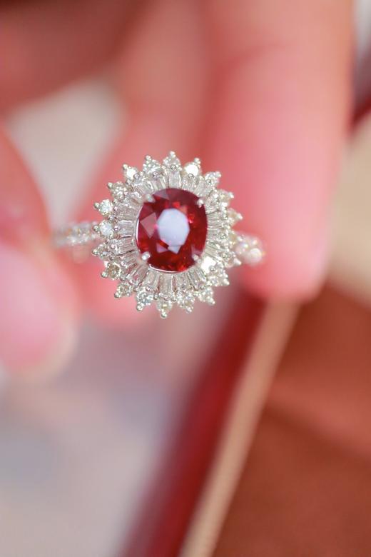 1.13ct 红宝石戒指 商品图6