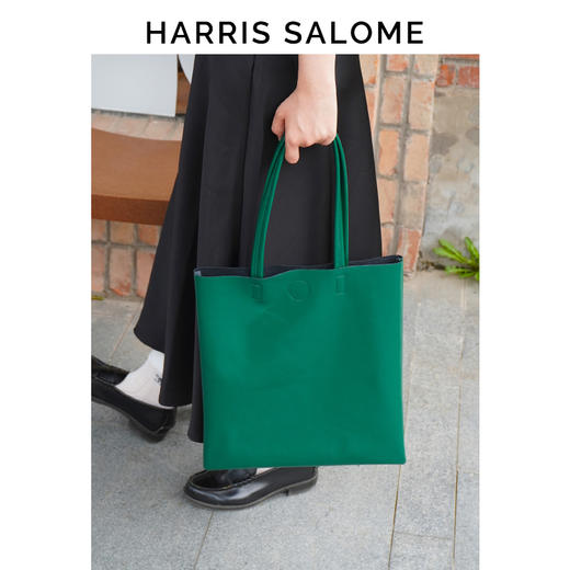 Harris Salome复古牛皮大容量单肩包 商品图5