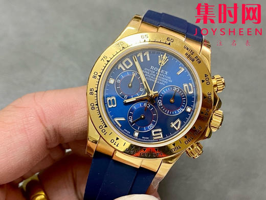 ROLEX劳力士 宇宙计型迪通拿系列 全金蓝魔 男士腕表 商品图2