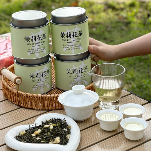 强韵茉莉花茶，满口茉莉花香，夏日好物 商品图0