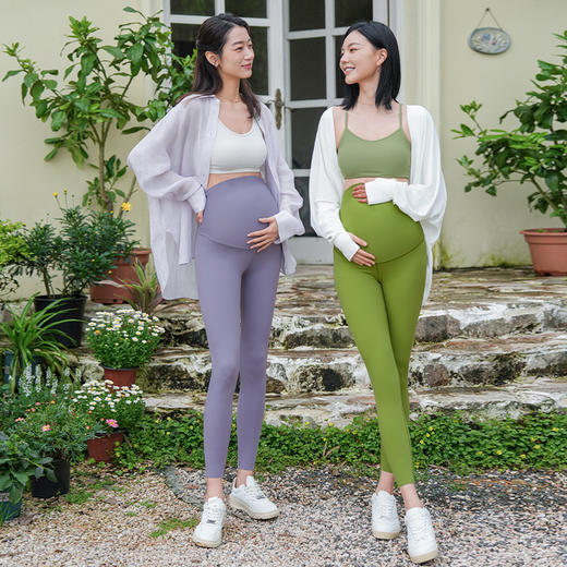 2024爱暇步春夏新品孕妇瑜伽健身裤22068NSY 商品图9