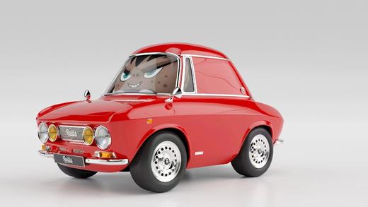 Rollis公仔车 Spinner×AlfaRomeo Giulia-宝石红 商品图1