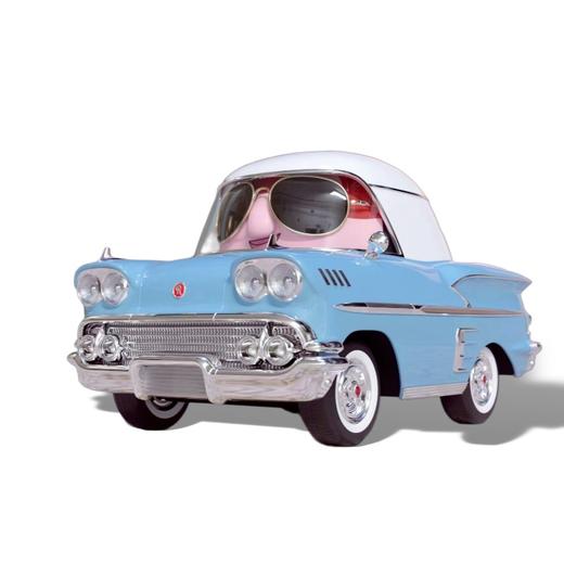 Rollis 公仔车 RedtoneImpala浅蓝色 商品图2