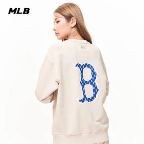 MLB卫衣男女款2023春季新款运动服长袖休闲套头衫上衣潮3AMTM0831