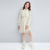 笛莎Deesha 连衣裙2024秋季新款中童淡雅米色亮片网纱新中式裙 商品缩略图2