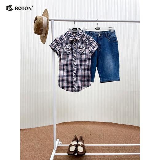 【第2件半价！尾货清仓不退换】波顿女士短袖衬衫LS399 商品图3