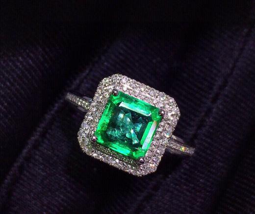 1.6ct 祖母绿戒指 商品图2