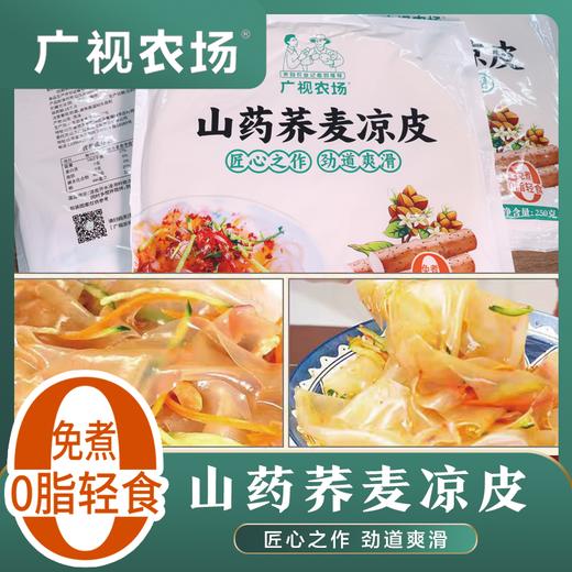 【广视农场】山药荞麦凉皮250g/袋*8 商品图0