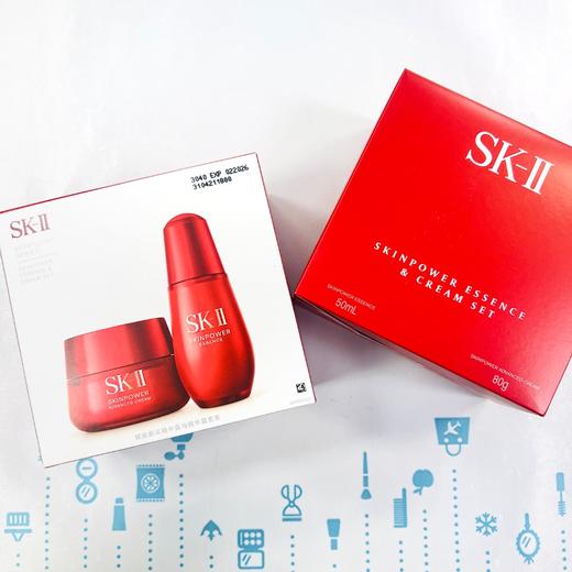 SK2大红瓶两件套（滋润面霜80g+小红瓶精华50ml）（108941） 商品图0