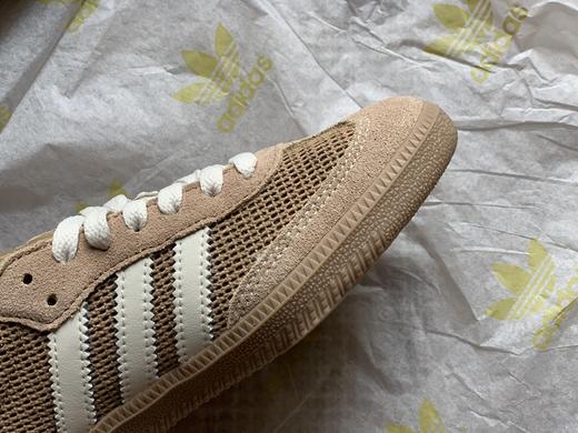 兼顾了颜值和舒适! Adidas Samba夏季复古休闲板鞋 亚麻编织款美拉德配色，夏季穿超级干爽 透气 整体设计非常简约高级，满满高级感 日常不管是搭配裤子还是裙子都好看！ 商品图2