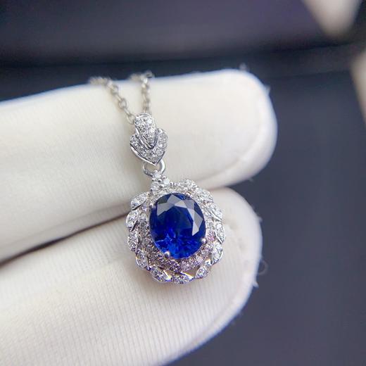 1.1ct 1.17g 蓝宝石吊坠 商品图6