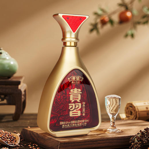 热卖中！！顺丰发货！【原国营酒厂】贵州贵習珍品1982龙年纪念酒 53°酱香型白酒 500ml/瓶 商品图3