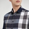 柒牌格子衬衫男夏季新款时尚潮流百搭中青年男士翻领短袖衬衣122A70980 商品缩略图2