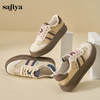 Safiya/索菲娅2024秋学院风复古拼色透气百搭轻便休闲厚底德训鞋 SF43112113 商品缩略图8