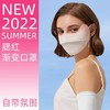 买一送一！腮红渐变色防晒口罩夏季冰丝防晒口罩女防紫外线护眼角立体防尘透气薄款户外面罩防护 商品缩略图0
