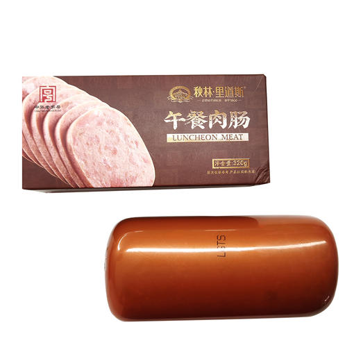 秋林里道斯午餐肉肠  320g/盒*1 商品图1