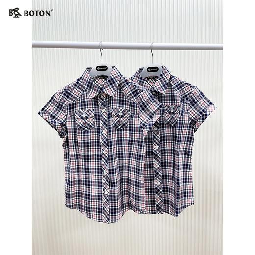 【第2件半价！尾货清仓不退换】波顿女士短袖衬衫LS399 商品图2