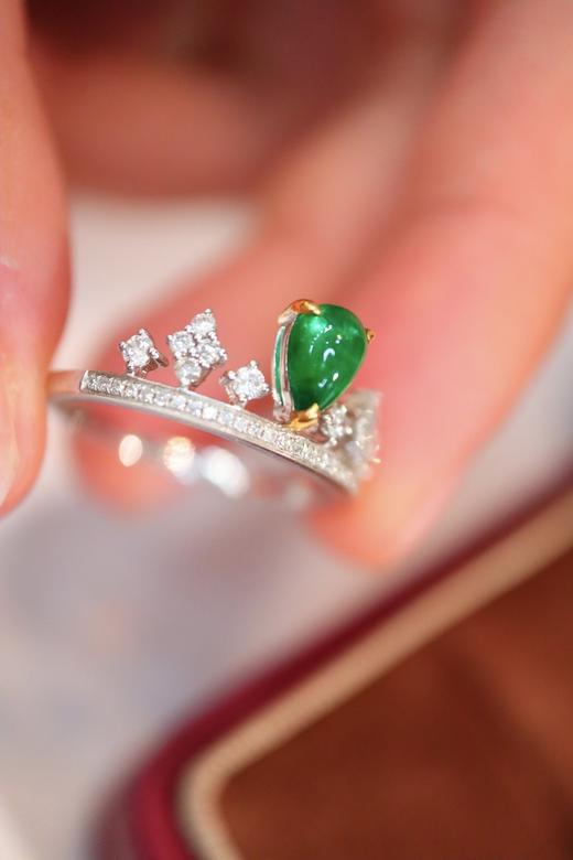 0.5ct 祖母绿戒指 商品图3