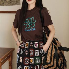 TRIUUCHU 棉麻短袖，棉麻混纺面料， 透气清凉【3-5天发货】【G】