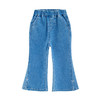 笛莎童装女童裤2024秋季新款女童微喇牛仔裤 商品缩略图3