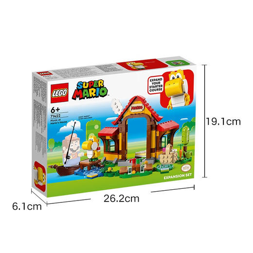 乐高积木L71422乐高马力欧系列马力欧之家野餐扩展关卡 商品图4