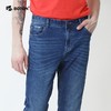 波顿年春夏薄款男士修身牛仔裤直筒长裤身休闲弹力男裤子ME700120 商品缩略图3