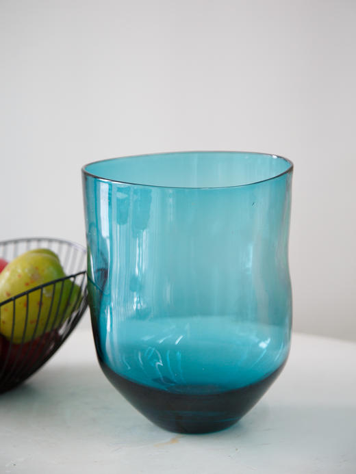 绿色宽口花瓶 商品图0