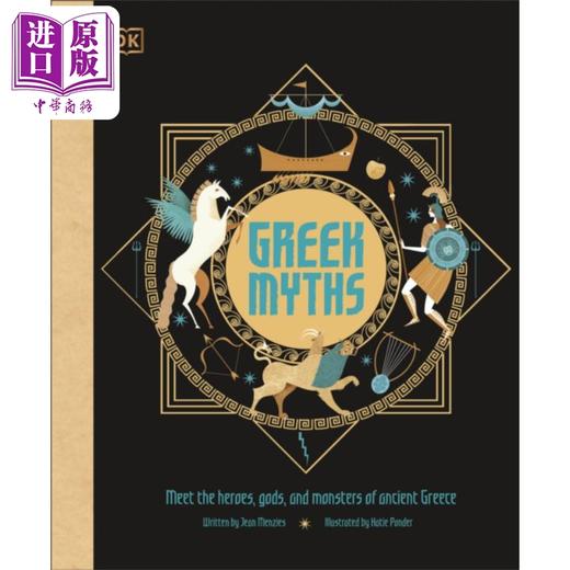 【中商原版】希腊神话 Greek Myths Meet the heroes英文原版 DK Jean Menzies 外国神话与民间故事 商品图0