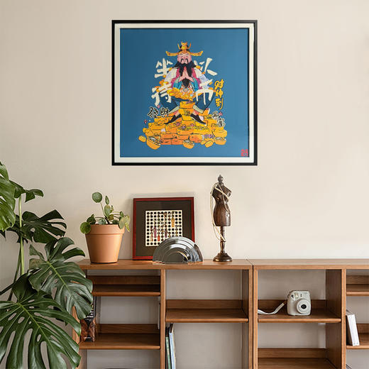 【吉祥文创】坐以待币 摆件挂件 商品图4