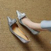 【预售5天】法式尖头时尚蝴蝶结，炫彩魅力高跟女鞋ZF&24-161 商品缩略图4