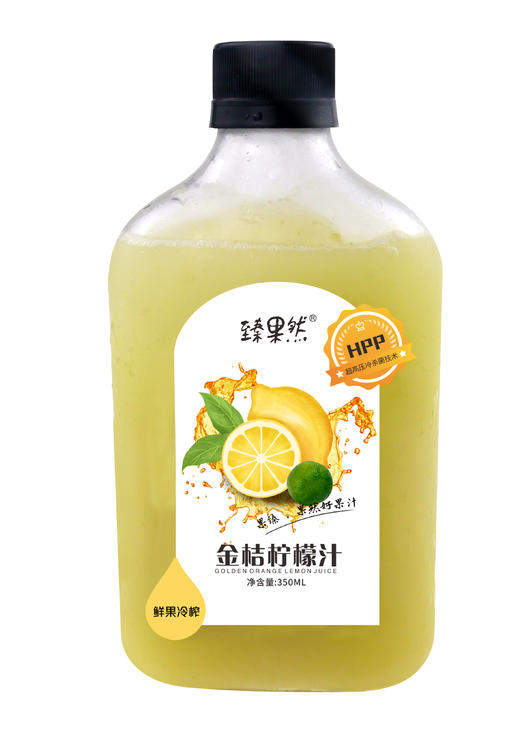臻果然 金桔柠檬汁6瓶装 商品图1