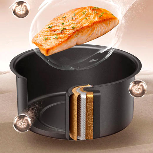 捷赛Gemside 空气炸锅JS40KQZG01G 商品图1