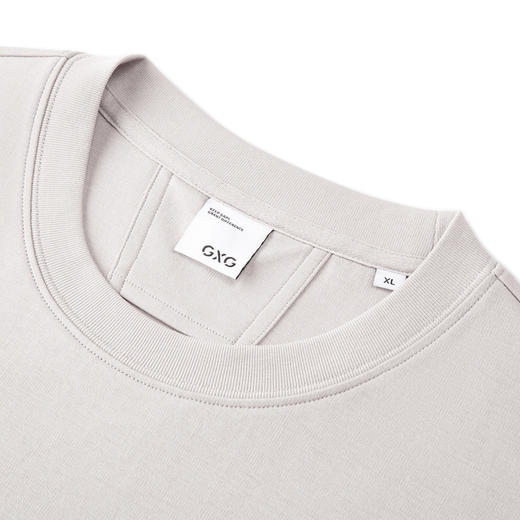 GXG橄榄绿圆领短袖T恤G24X442042 商品图3