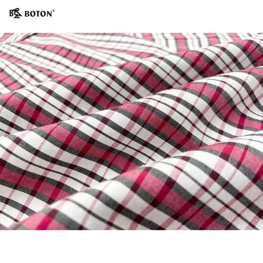 【第2件半价！尾货清仓不退换】波顿女士休闲格子衬衫LS389 商品图4