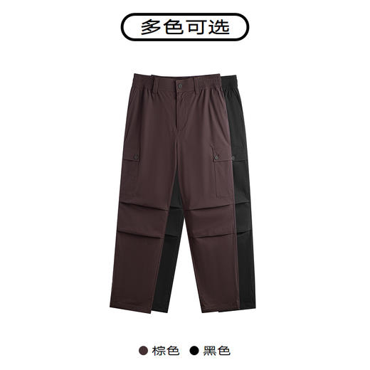 GXG黑色工装长裤G24X022023 商品图3