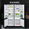 西门子(SIEMENS)德国原装进口269L两门全嵌入式冰箱 面板可定制 KI87SAF32C*2台组合 商品缩略图3