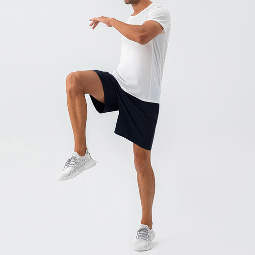 跃牌【欲动春风】系列 夏季锦纶速干运动短裤男凉感透气宽松跑步瑜伽健身五分裤31420 商品图3