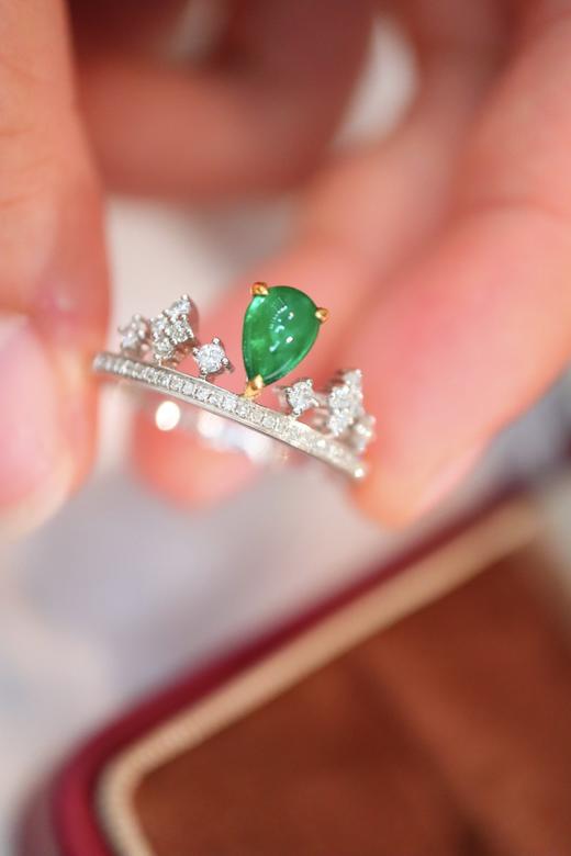 0.5ct 祖母绿戒指 商品图0