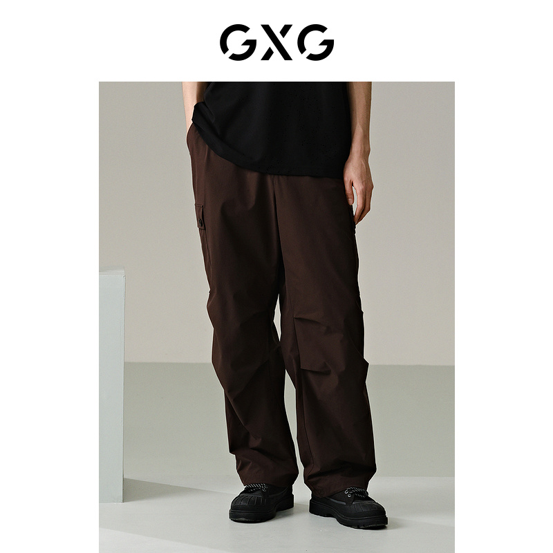 GXG黑色工装长裤G24X022023