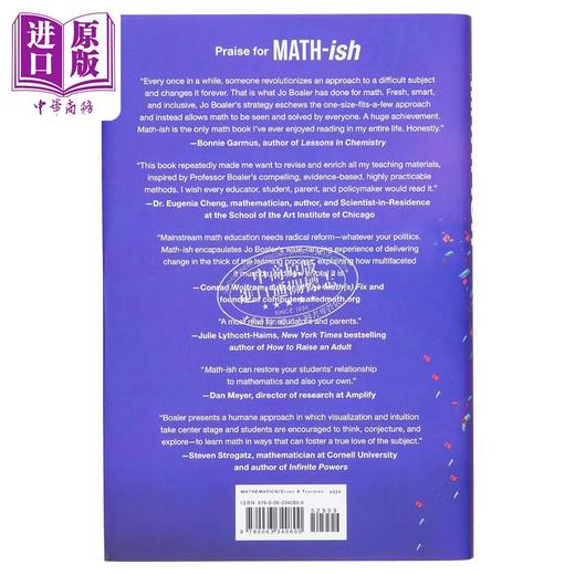 【中商原版】数学 在数学中发现创造力、多样性和意义 Math-Ish 英文原版 Jo Boaler 数学 科学百科 商品图2