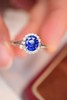 1.0ct 蓝宝石戒指 商品缩略图6