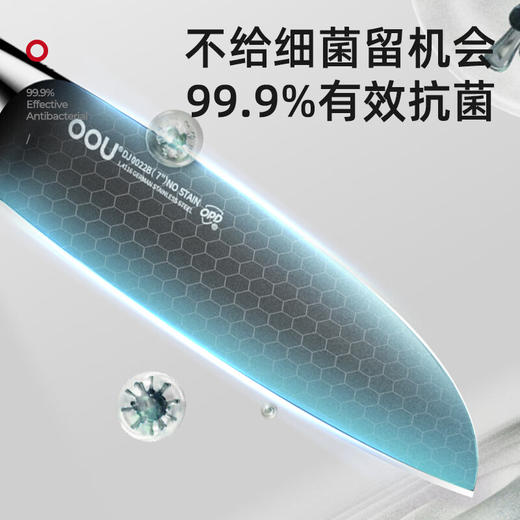 OOU!不锈钢刀具套装家用全套厨房菜刀套装鲸mini五件套 商品图5