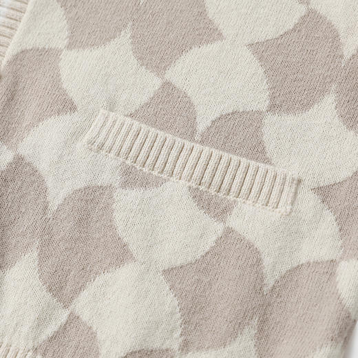 英氏儿童外套秋季男童外套上衣保暖毛衫2024新款外套YRWWJ3Q551A 商品图3