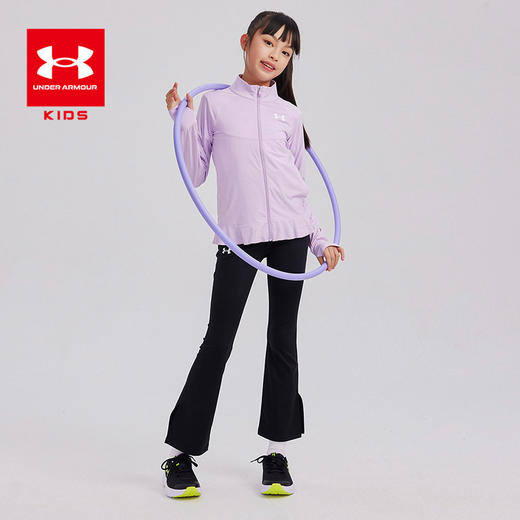 【困妈专属】正品Under Armour安德玛 季末清仓 超低折扣  女童凉感针织防晒外套 242204506 商品图1