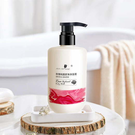 玫瑰纯露净舒沐浴液 500ml/瓶 商品图3