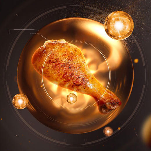 捷赛Gemside 空气炸锅JS40KQZG01G 商品图2