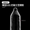 【自由系列  均一薄度 超量润滑】水溶聚氨酯自由001 自由002 大象001避孕套复合聚氨酯0.01（新老包装随机发） 商品缩略图5