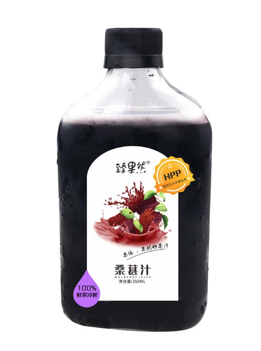 臻果然 桑葚汁6瓶装 商品图1