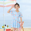 【有安全内衬】【110-150】【LAVI】夏季女童泳衣裙高弹连体泳衣 商品缩略图1